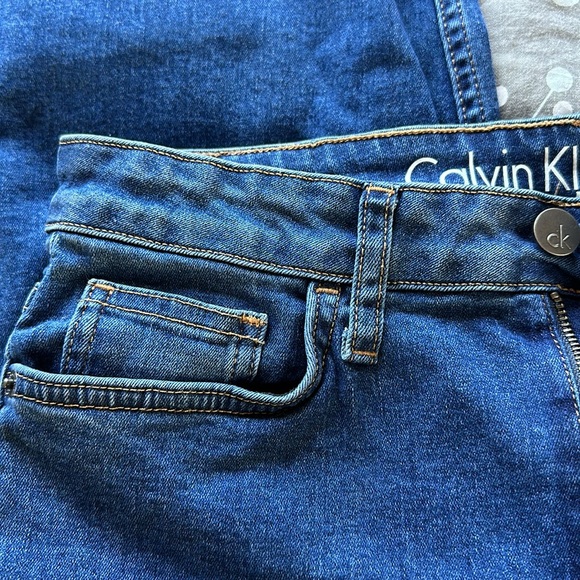 Calvin Klein High Rise Ankle Skinny Jeans Women’s size 12 stretchy - Picture 7 of 9